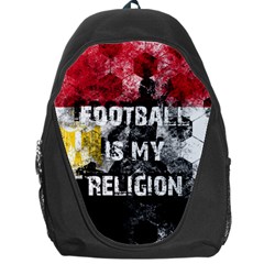 Football Is My Religion Backpack Bag by Valentinaart