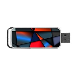 3d And Abstract Portable Usb Flash (two Sides) by Sapixe