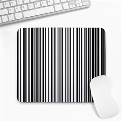 Barcode Pattern Large Mousepads by Sapixe