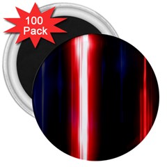 Lights Pattern 3  Magnets (100 Pack) by Sapixe