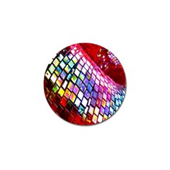 Multicolor Wall Mosaic Golf Ball Marker (4 Pack) by Sapixe