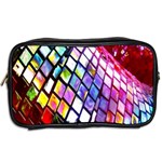 Multicolor Wall Mosaic Toiletries Bags 2-Side Back