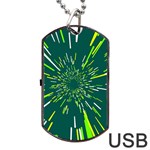 Space Trip 5 Dog Tag USB Flash (Two Sides) Front