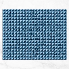 Blue Triangulate Rectangular Jigsaw Puzzl by jumpercat