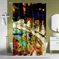 Skull 6 Shower Curtain 48  X 72  (small)  by bestdesignintheworld