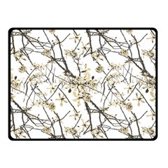 Nature Graphic Motif Pattern Double Sided Fleece Blanket (small)  by dflcprints