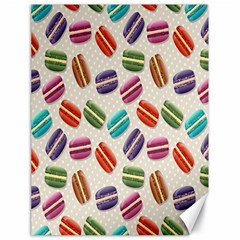 Macaron Macaroon Stylized Macaron Canvas 18  X 24   by Sapixe