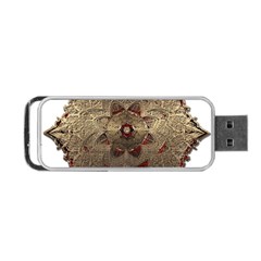 Jewelry Jewel Gem Gemstone Shine Portable Usb Flash (two Sides) by Sapixe