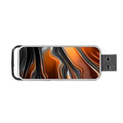 Fractal Structure Mathematics Portable Usb Flash (two Sides) by Sapixe