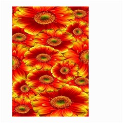 Gerbera Flowers Nature Plant Small Garden Flag (two Sides) by Sapixe