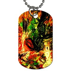 Sunset In A Desert Of Mexico Dog Tag (one Side) by bestdesignintheworld