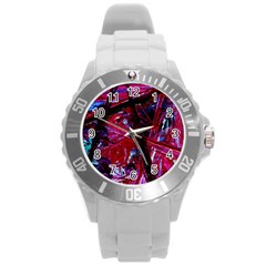 Sacred Knowledge 1 Round Plastic Sport Watch (l) by bestdesignintheworld