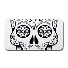 Sugar Skull Medium Bar Mats by StarvingArtisan