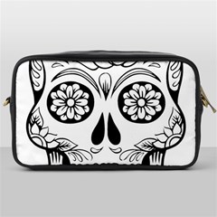 Sugar Skull Toiletries Bags by StarvingArtisan