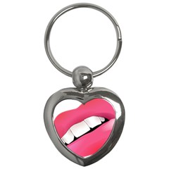 Smile Key Chains (heart)  by StarvingArtisan