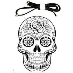 Sugar Skull Shoulder Sling Bags by StarvingArtisan