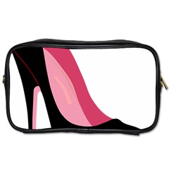 Black Stiletto Heels Toiletries Bags by StarvingArtisan