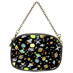 Space Pattern Chain Purses (one Side)  by Valentinaart