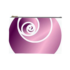 Rose Cosmetic Bag (large)  by Jylart