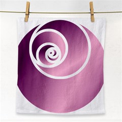 Rose  Face Towel by Jylart