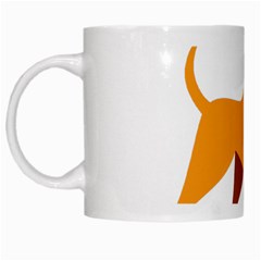 Stub Illustration Cute Animal Dog White Mugs by Nexatart