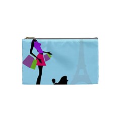 Woman Girl Lady Female Young Cosmetic Bag (small)  by Nexatart