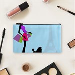 Woman Girl Lady Female Young Cosmetic Bag (Small)  Front