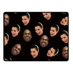 Crying Kim Kardashian Fleece Blanket (Small) 50 x40  Blanket Front