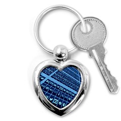 Mobile Phone Smartphone App Key Chains (heart)  by Sapixe