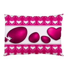 Love Celebration Easter Hearts Pillow Case (two Sides) by Sapixe