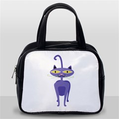 Cat Clipart Animal Cartoon Pet Classic Handbags (one Side) by Sapixe