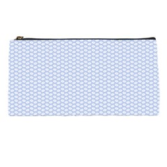 Alice Blue White Kisses In English Country Garden Pencil Cases by PodArtist