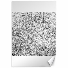 Willow Foliage Abstract Canvas 24  X 36  by FunnyCow