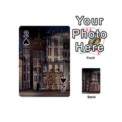 Architecture City Home Window Playing Cards 54 (mini)  by Nexatart