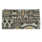 Fabric Textile Abstract Pattern Pencil Cases Front