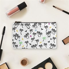 Tropical Pattern Cosmetic Bag (small)  by Valentinaart