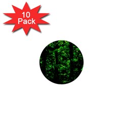 Emerald Forest 1  Mini Buttons (10 Pack)  by FunnyCow