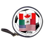 United Football Championship Hosting 2026 Soccer Ball Logo Canada Mexico Usa Classic 20-CD Wallets Front