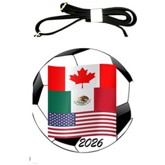 United Football Championship Hosting 2026 Soccer Ball Logo Canada Mexico Usa Shoulder Sling Bags by yoursparklingshop