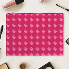 Punk Heart Pink Cosmetic Bag (xl) by snowwhitegirl