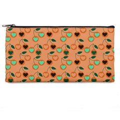 Peach Cherries Pencil Cases by snowwhitegirl