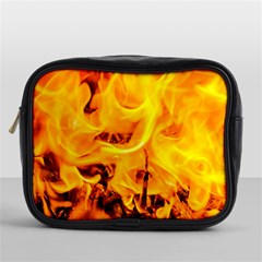 Fire And Flames Mini Toiletries Bags by FunnyCow