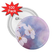 Pink Mist Of Sakura 2 25  Buttons (100 Pack)  by FunnyCow