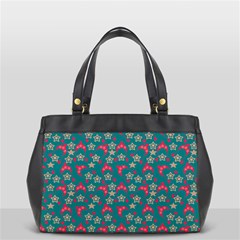 Teal Hats Office Handbags (2 Sides)  by snowwhitegirl