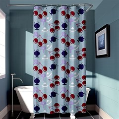 Sky Cherry Shower Curtain 36  X 72  (stall)  by snowwhitegirl