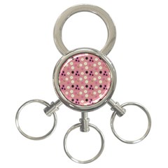 Mauve Dress 3-ring Key Chains by snowwhitegirl