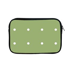 Olive Dots Apple Ipad Mini Zipper Cases by snowwhitegirl