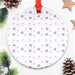 Blue Hats Ornament (round) by snowwhitegirl