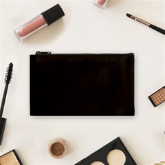 Dark Brown Cosmetic Bag (small) by snowwhitegirl