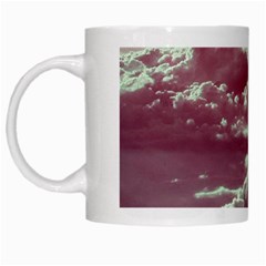 In The Clouds Pink White Mugs by snowwhitegirl